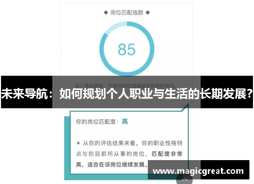 未来导航：如何规划个人职业与生活的长期发展？